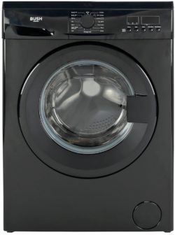 Bush WMDF914B 9KG 1400 Spin Washing Machine - Black.